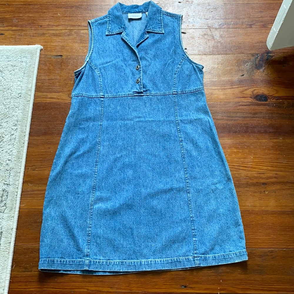 -Vintage Paul Harris Denim Dress